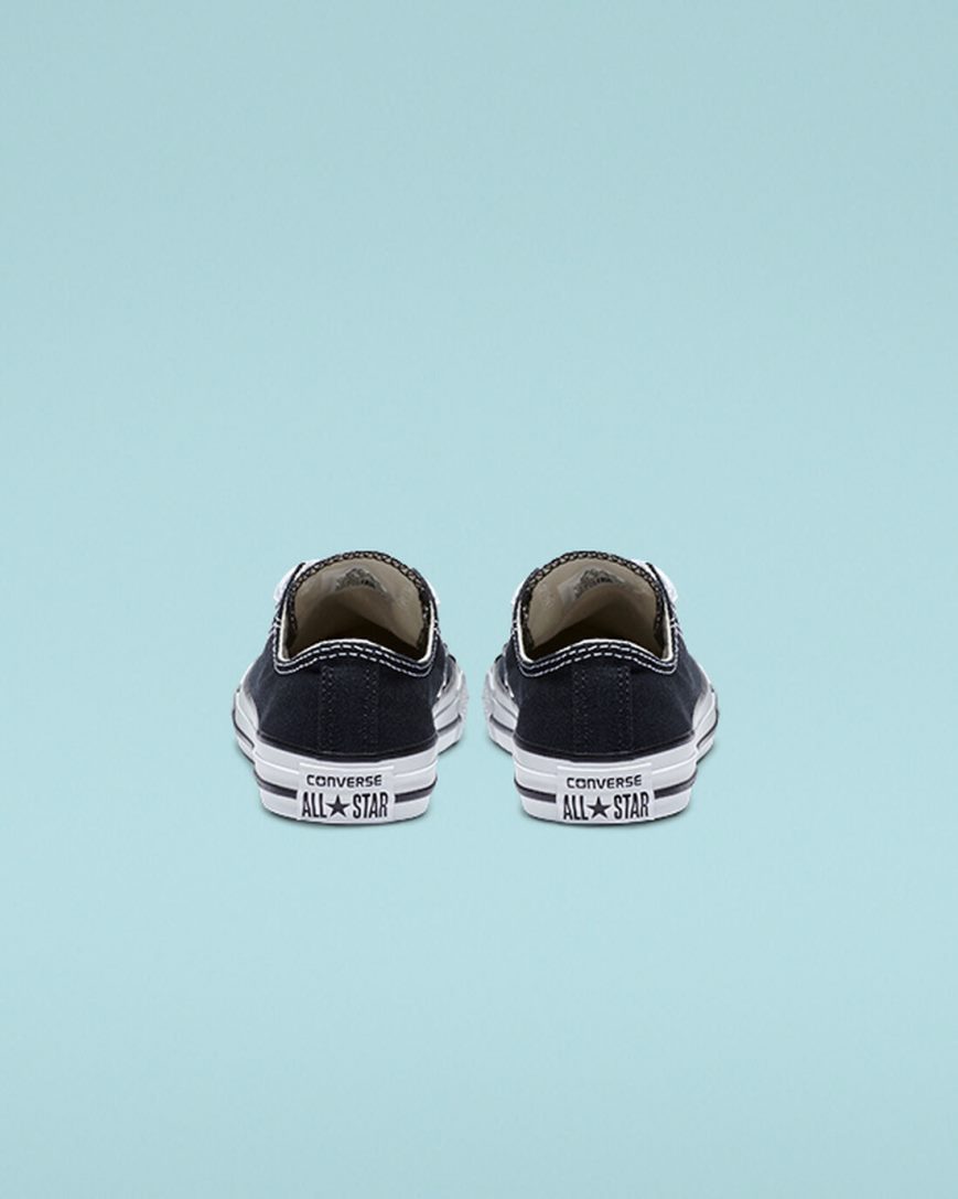 Boys' Converse Chuck Taylor All Star Classic Low Top Shoes Black | AU C0951I